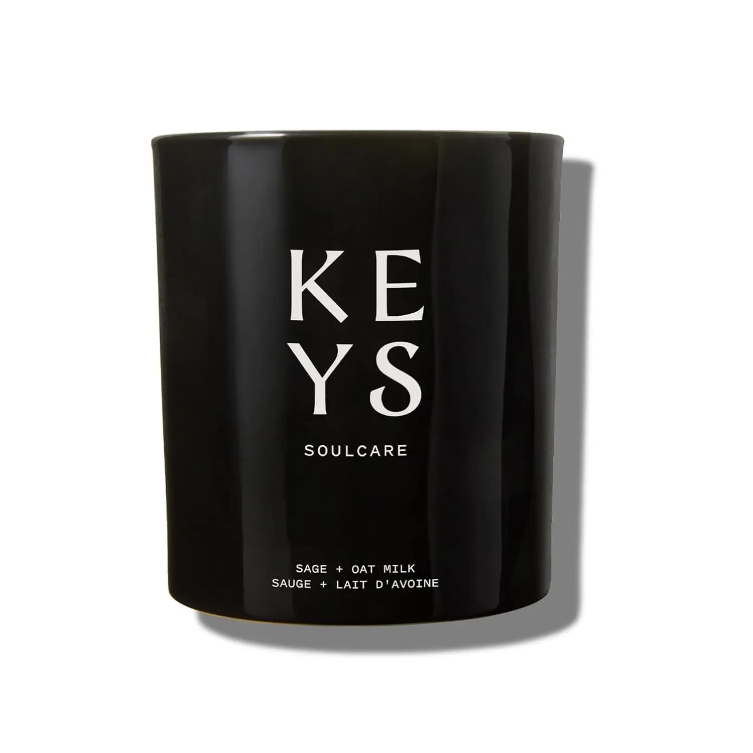 Candle at the Latte d'Avena e Salvia, Fragranza per la Casa a Singolo Stoppino, Profumo Calmante e Relaxante per Corpo e Mente, Cera di Soia, Vegana, Cruelty-Free