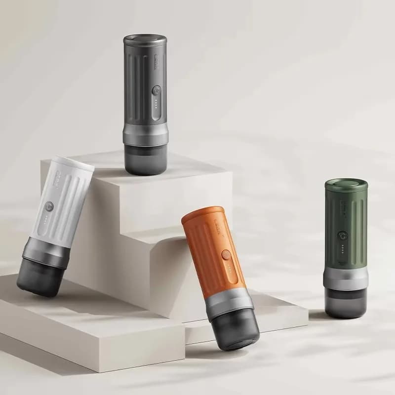 Factory Direct Sales Portable Mini USB Coffee Maker Coffee Machine Aluminum Espresso Outdoor Travel Coffee Machine New Arrival