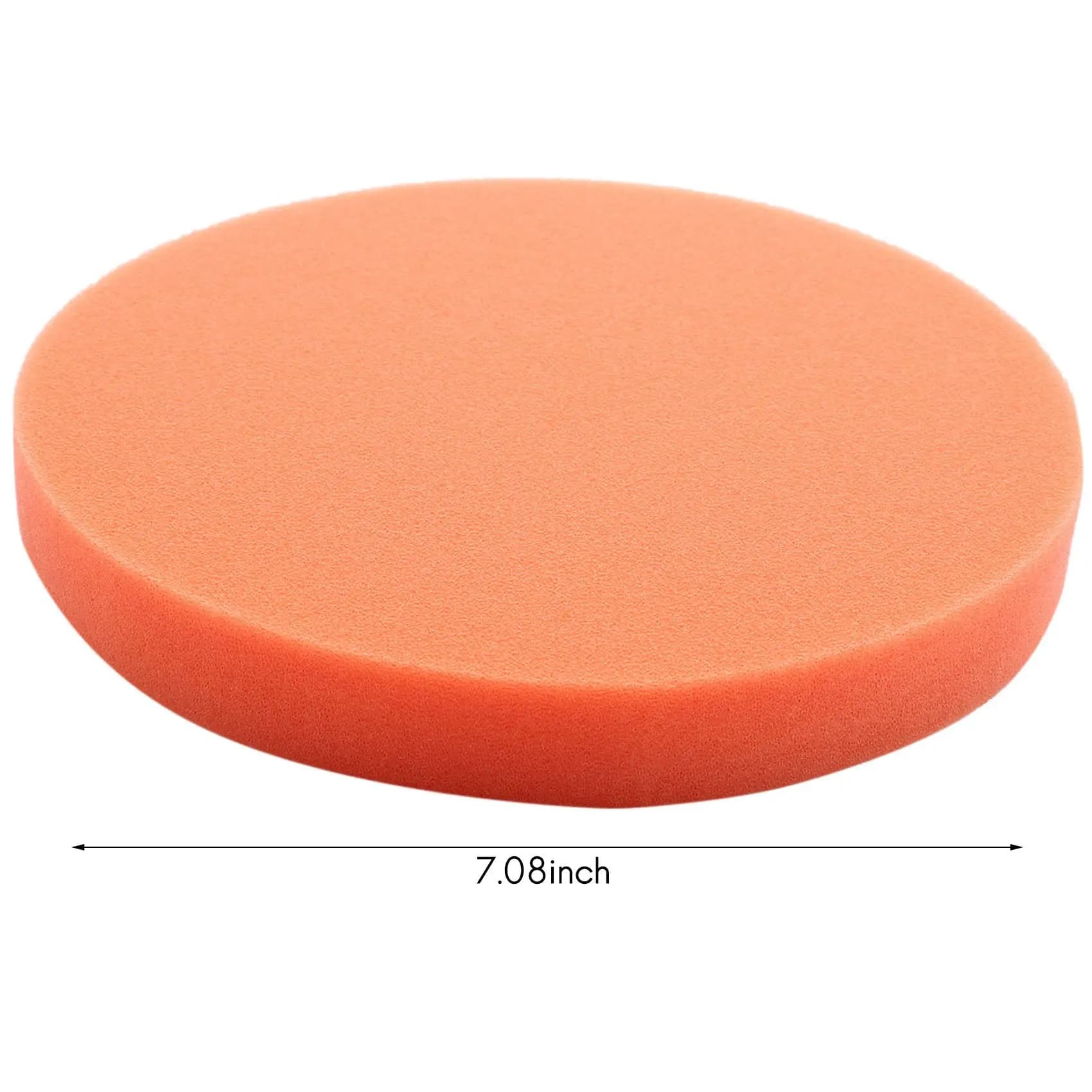 A06K 10Pc 180Mm 7 pollici Spugna Piatta Gordo Lucidatura Tampone di Lucidatura Kit per Auto Lucidatore Ceretta Pulita Auto Vernice Manutenzione Cura