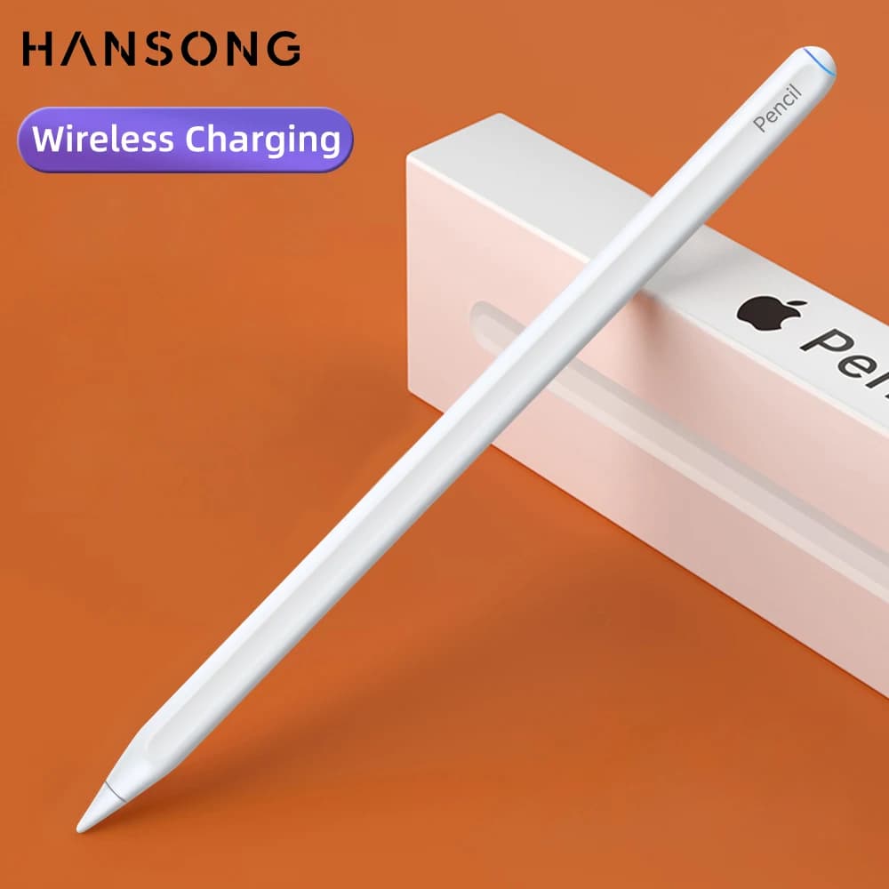 Per Apple Pencil con penna di ricarica wireless Stilo per iPad Pencil Palm Rejection Tilt Pen per iPad Air 4 5 Pro 11 12.9 Mini 6