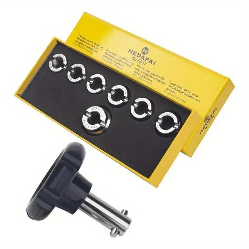 Apri-cassa per orologi Rolex Tudor, strumento professionale impermeabile per orologiai, set di riparazione con chiave per chiusura cassa