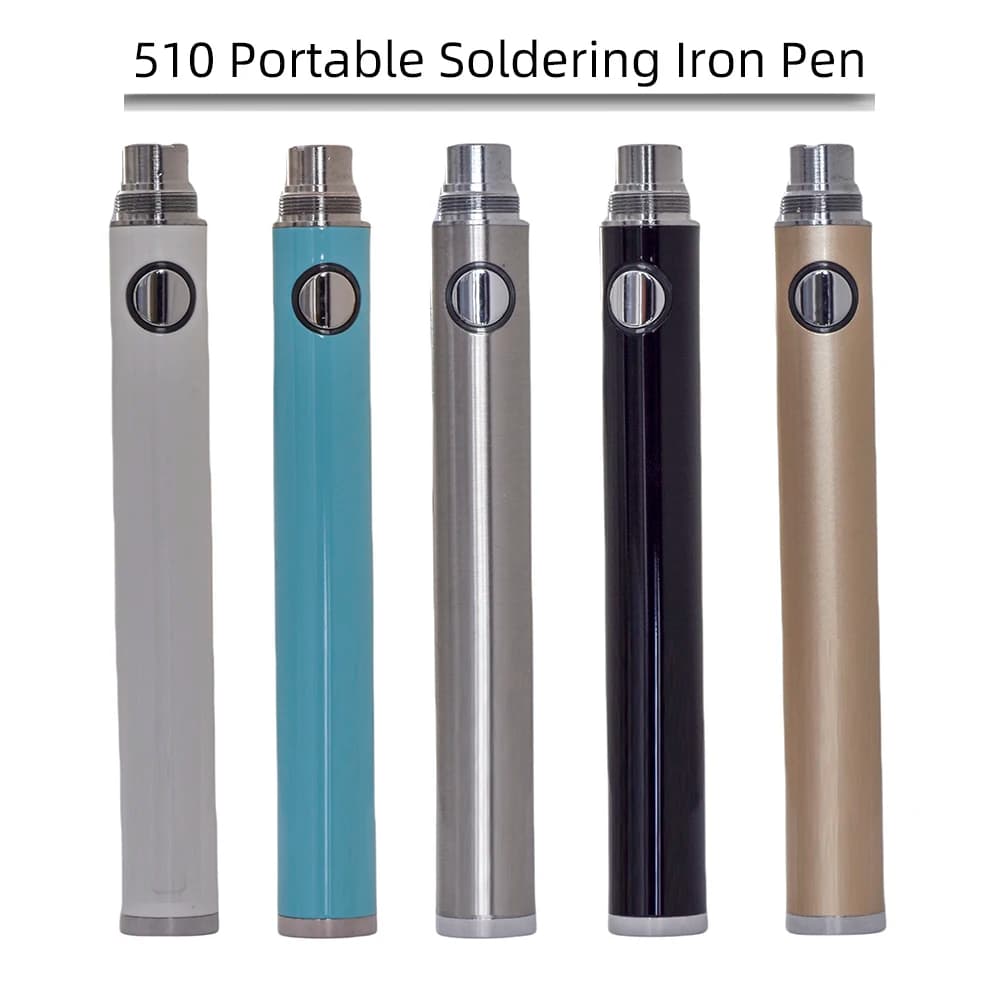 510 Portable Soldering Iron Pen 3 Gear Adjustable Voltage Mini Soldering Iron with USB Charger Battery Welding Repair Tool