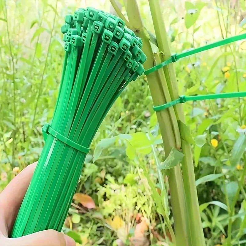 100 Garden Ties, Plant Wrapping, Plant Fixing, Garden Care, Used for Securing Potted Garden Plants and Plant Stands