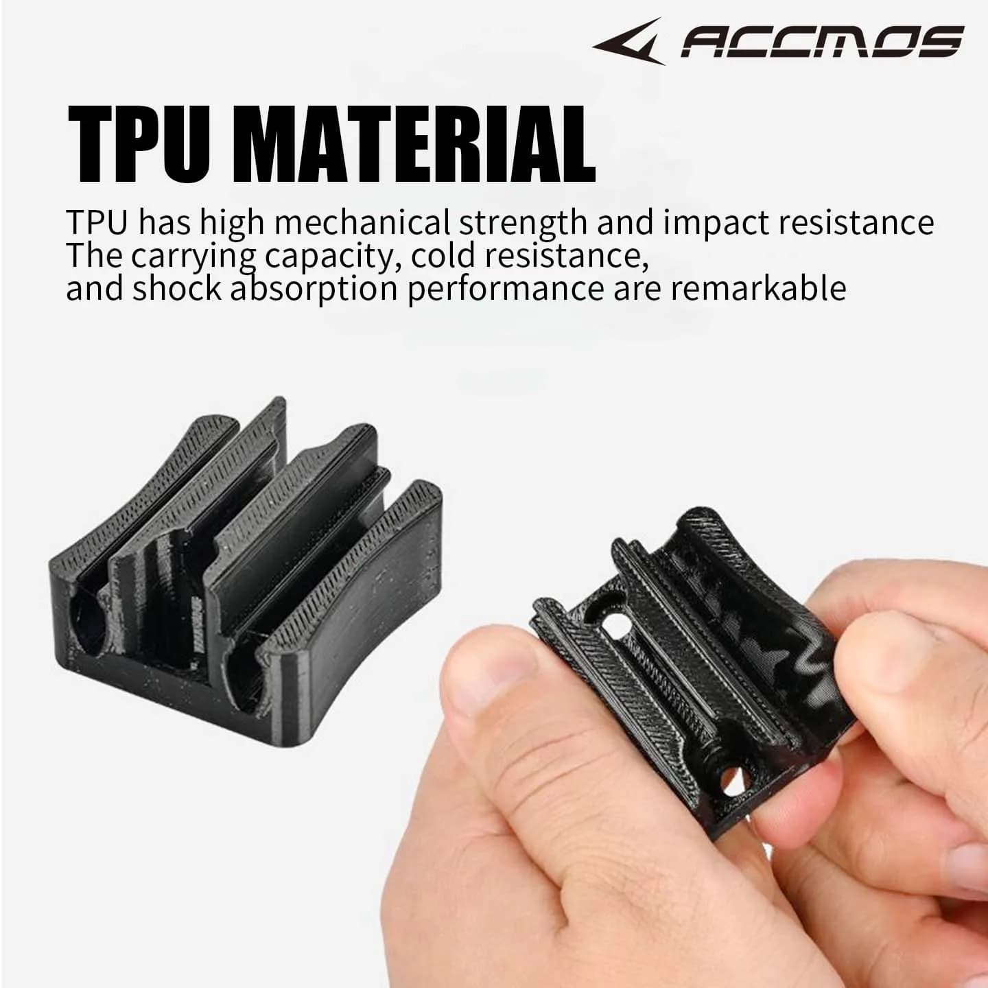 Faretra per Frecce in TPU ACCMOS, Facile da Installare per Tiro con Arco Compound, Caccia e Tiro al Bersaglio, Accessori per Arco