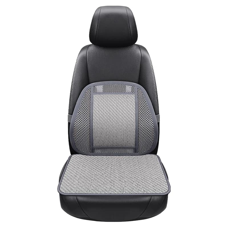 Summer Ice Vine Cooling Car Seat Cushion Single Piece for Cars/Trucks Rear Seat Breathable Cooling Mat Office Chair Seat Cushion