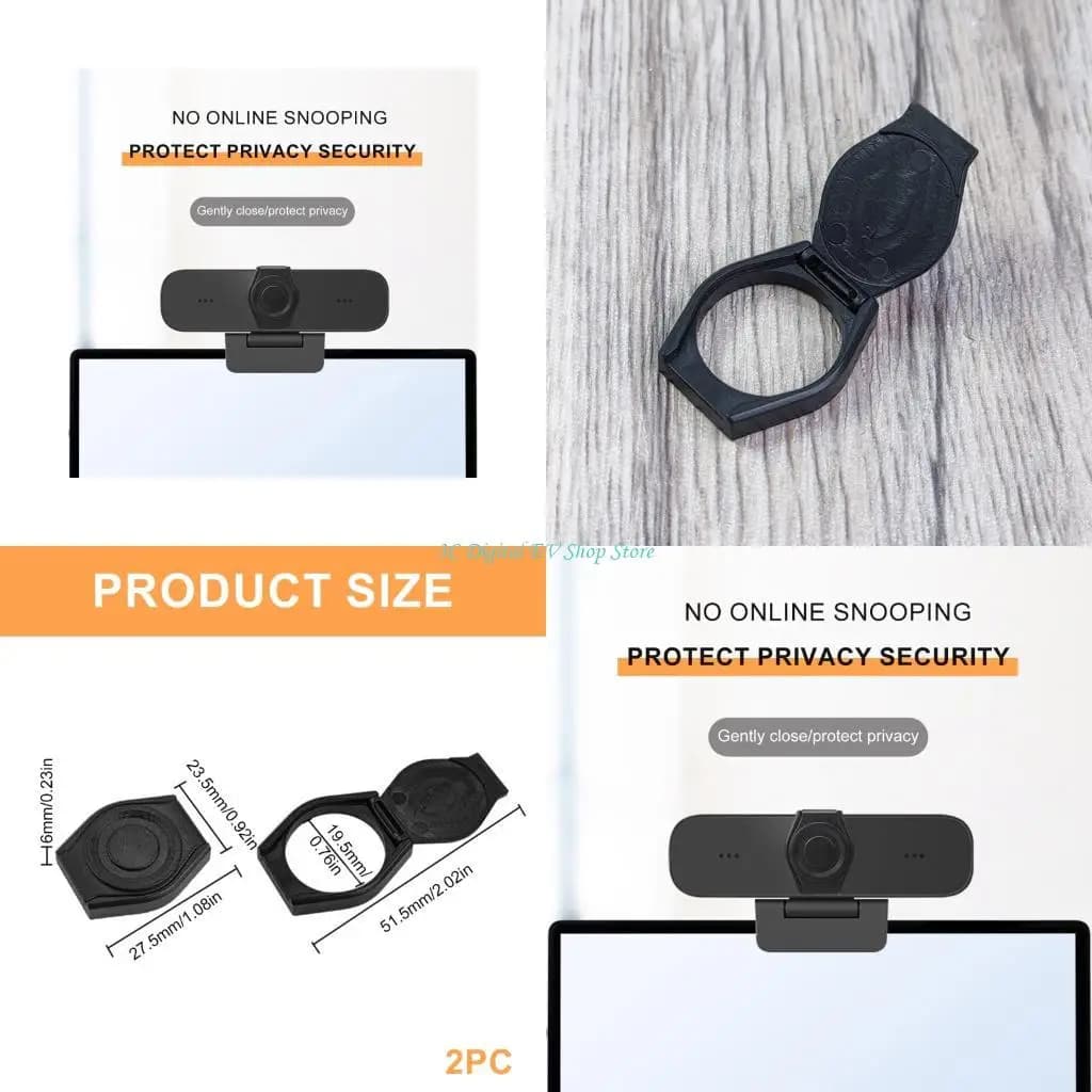 E74D Efficace copertura per otturatore per privacy della webcam per sicurezza personale, adatta alla maggior parte dei