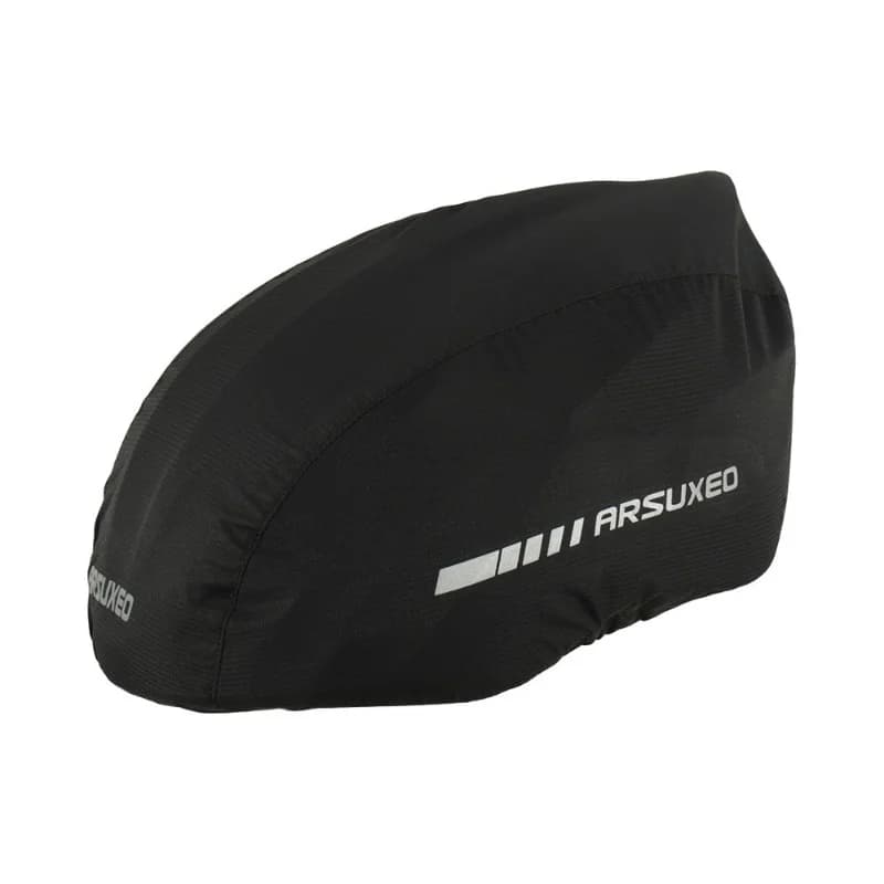 Waterproof Cover for Bicycle Helmet with Reflective Strip, Rain and Snow Protection for Cycling Helmet on Road