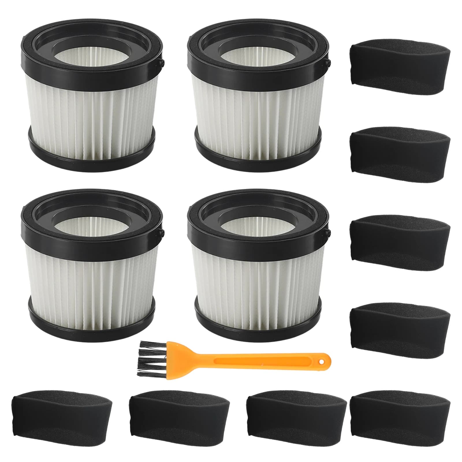 Set filtro e spugna per aspirapolvere DCV5011H per aspirapolvere portatile senza fili DCV501HB 4 filtri con manicotto in schiuma