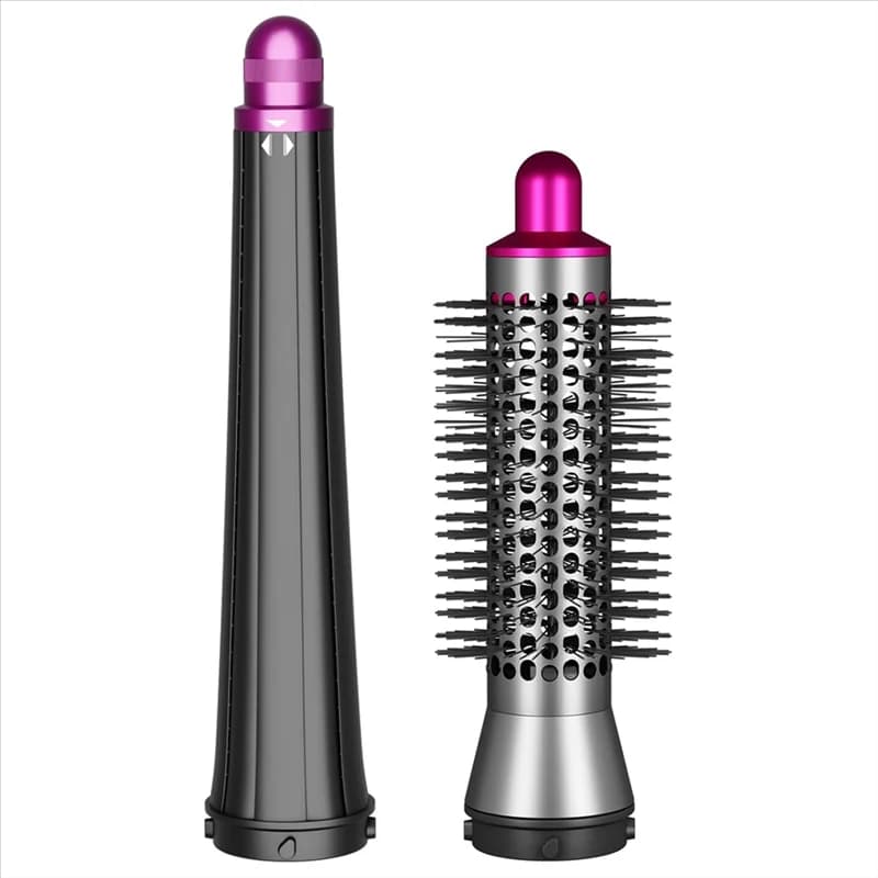 aSUPERDEALS aFor Dyson Airwrap HS01/HS05 Double-rotation curling iron compatible with small round volumizing brush and long hair curling barrel