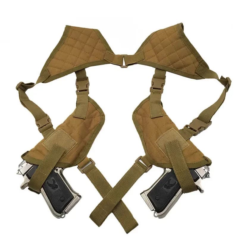 Borsa per fondina tattica universale per doppia ascella, borsa per fondina per pistola a mano sinistra destra nascosta, custodia per pistola a mano