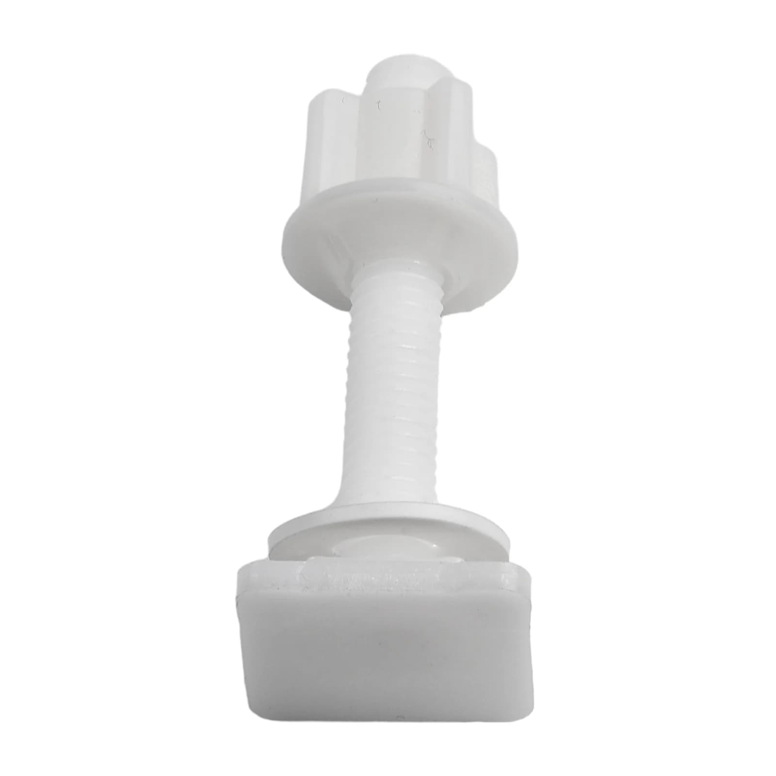 1set Plastic Toilet Seat Hinge Repair Bolts Fitting Screws Washers Kit Toilet Lid Accessories Household Replacement