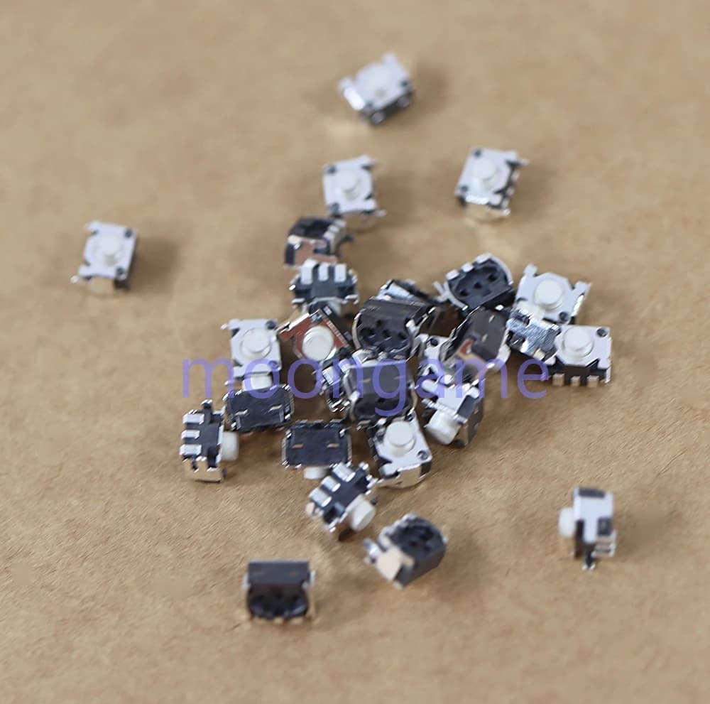 200 Pezzi Ricambio Microinterruttore Pulsante Sinistro Destro per DS Lite NDSL NDSi NDSiXL, Pulsante Grilletto L R