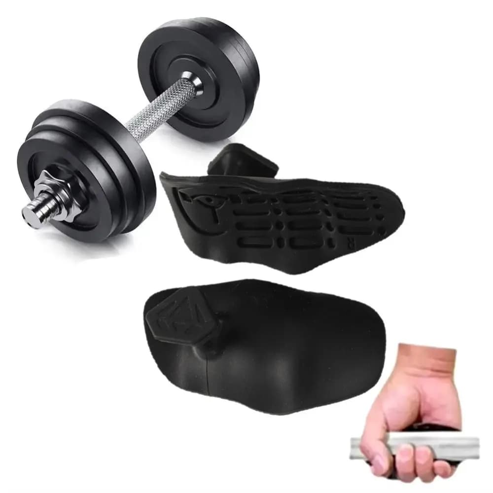 1 Paio di Guanti Ergonomici per Sollevamento Pesi, Guanti da Palestra Elastici a Nido d'Ape, Impugnature in Silicone Anti-attrito per il Palmo
