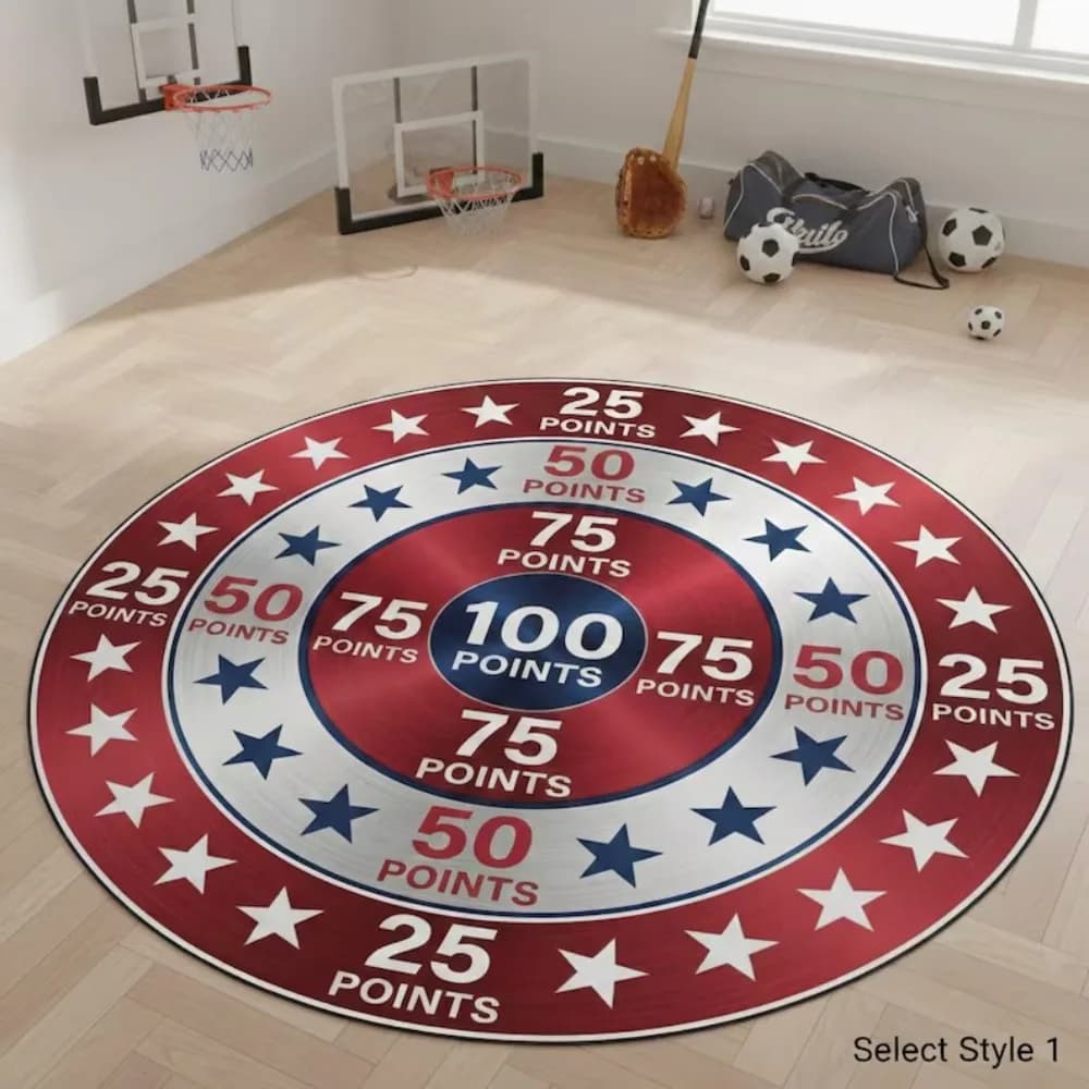 Tappeto da gioco sportivo Tappeto antiscivolo Calcio Basket Tema Decorazione della casa per soggiorno Camera da letto Tappeti per la casa per camera da letto