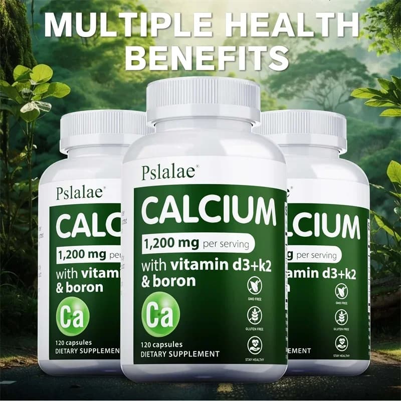 Calcium supplement: heart and immune function, regulates calcium absorption, supports healthy bone