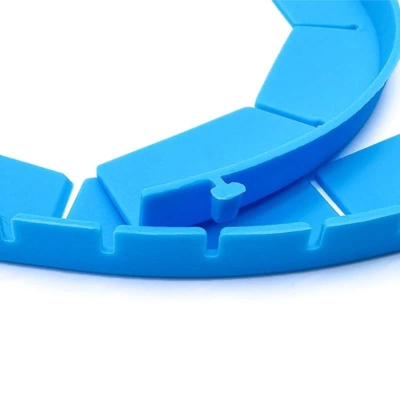 Anelli per pizza regolabili in silicone espandibili fino a 28 per pizze varie dimensioni per riunioni famiglia, eventi