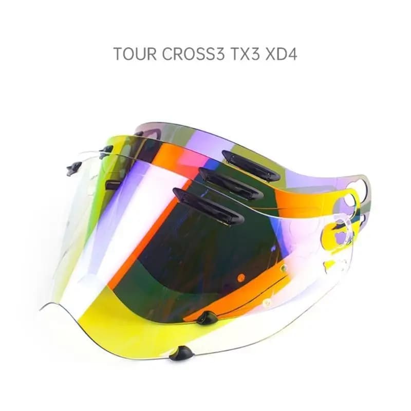 31bc Caschi motociclistici Visorono lenti Visorio trasparenza Sundi sole giornata Night Uso antivento per XD4 UV PC
