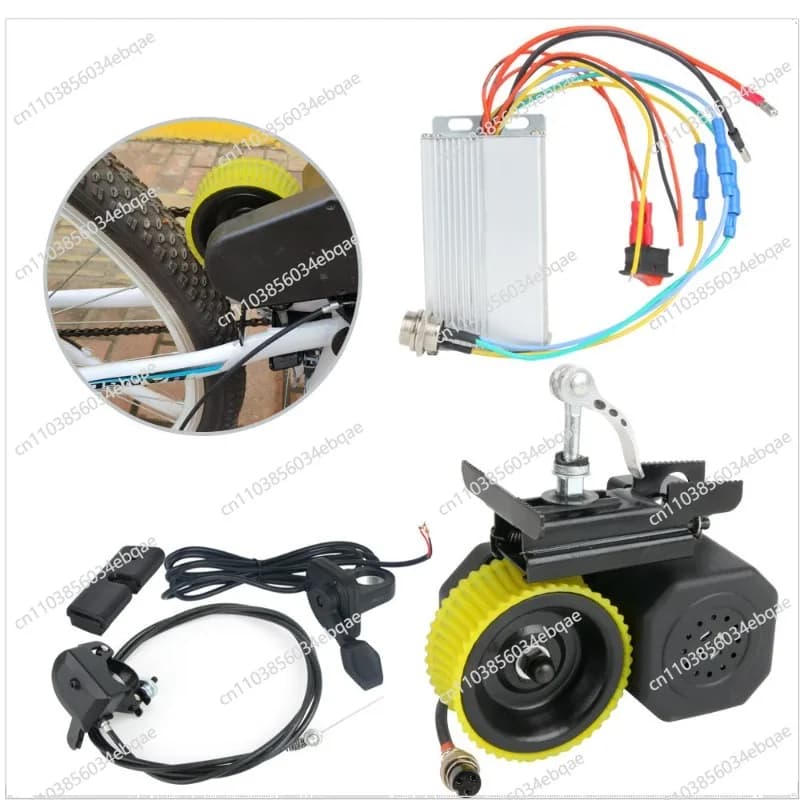 Kit Elettrico Universale per Modifica Bici Fai-da-te, Booster per Mountain Bike, Controller Motore 48V/36V