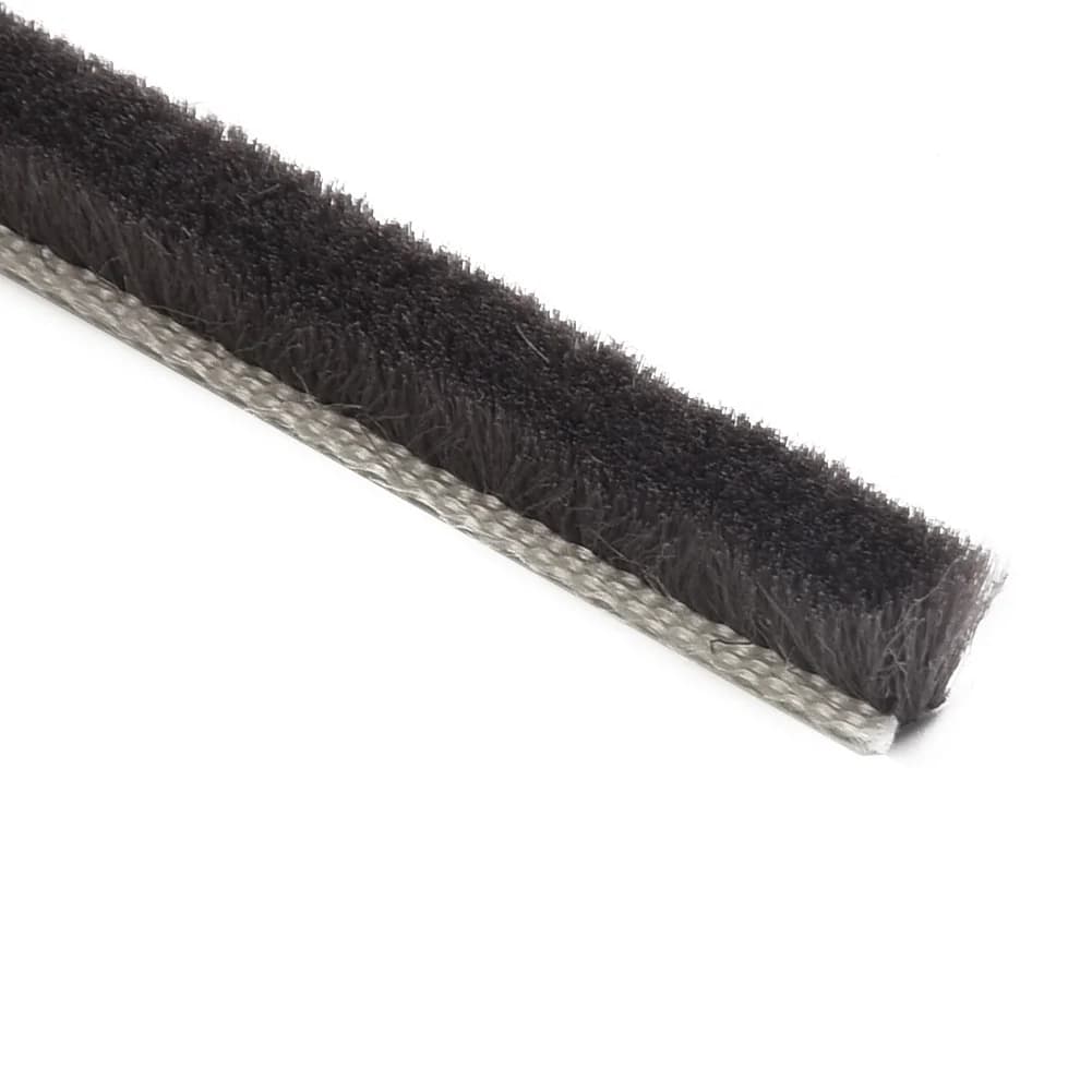 Casement Door Seal Strip 10m with Pile Brush Draught Excluder Weatherstrip for Noise Dust Windproof 5mm by 6mm