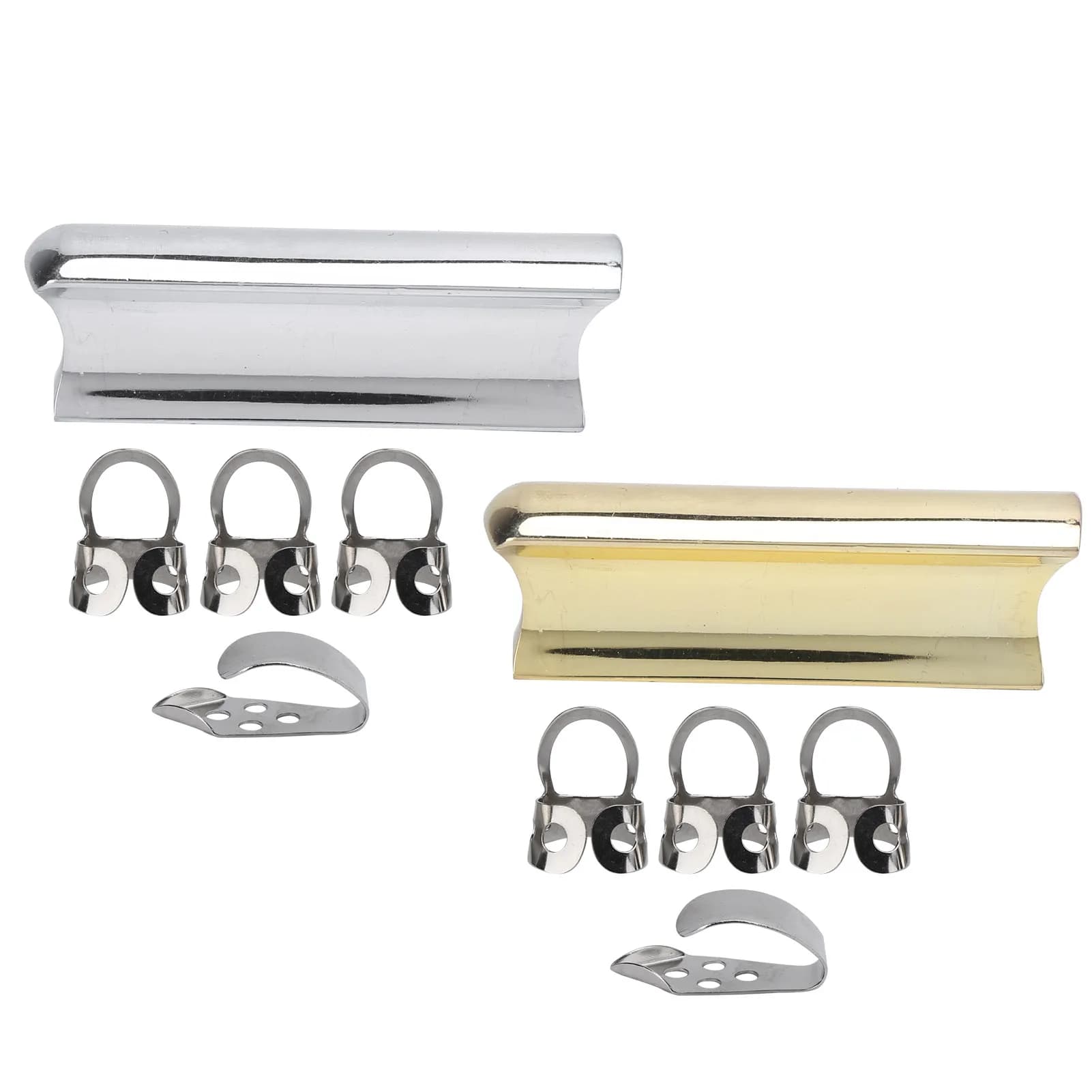 Stainless Steel Guitar Slide Bar Picks Guitar Slide Bar Stick Picks Stainless Steel Metal Antirust Instrument Accessories