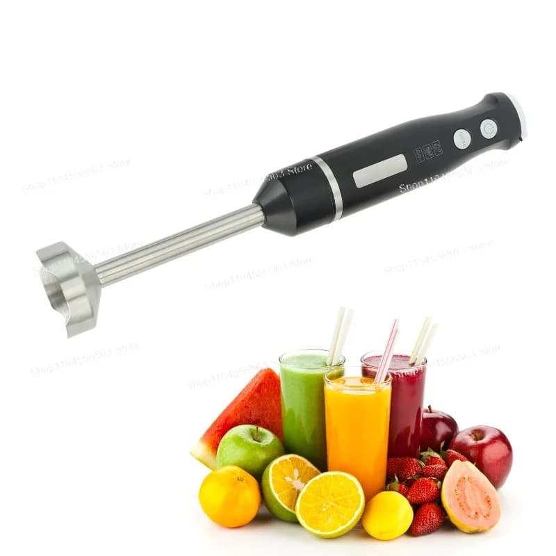 Professional dive manual mixer 220 V 1000 W - Stainless steel blade with European plug