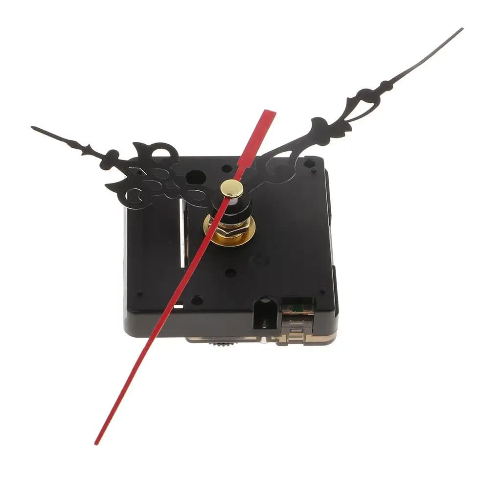 Quartz Clock Movement DIY Silent Mechanism Plastic Repair Parts Set for Wall Clock Making and Home Decoration Accessories