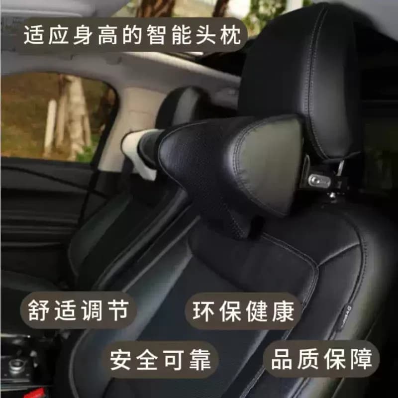 Car Seat Headrest Neck Support Pillow Soft Driving Cervical Vertebra Protective Travel Cushion