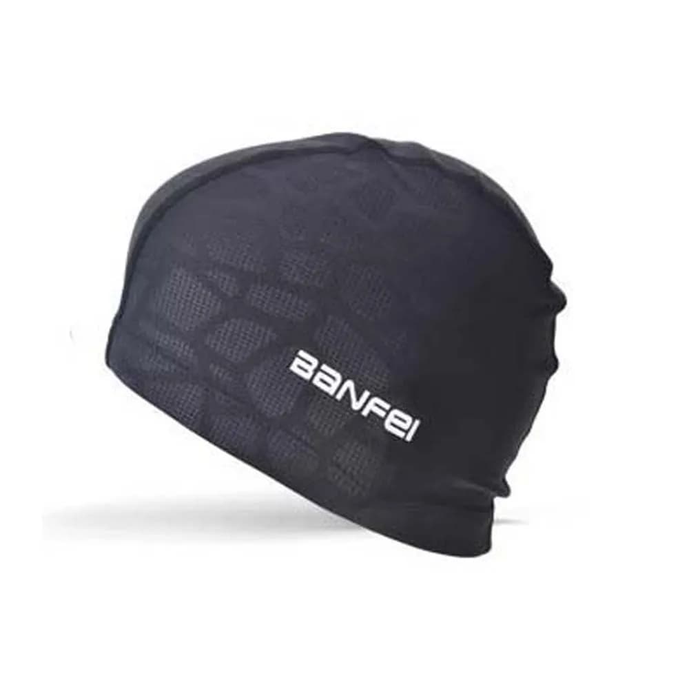 Comfortable Men&Women Adults Sports Fabric Bathing Turban Unisex Waterproof Swim Pool Hat Ear Protect Swimming Caps Diving Hat