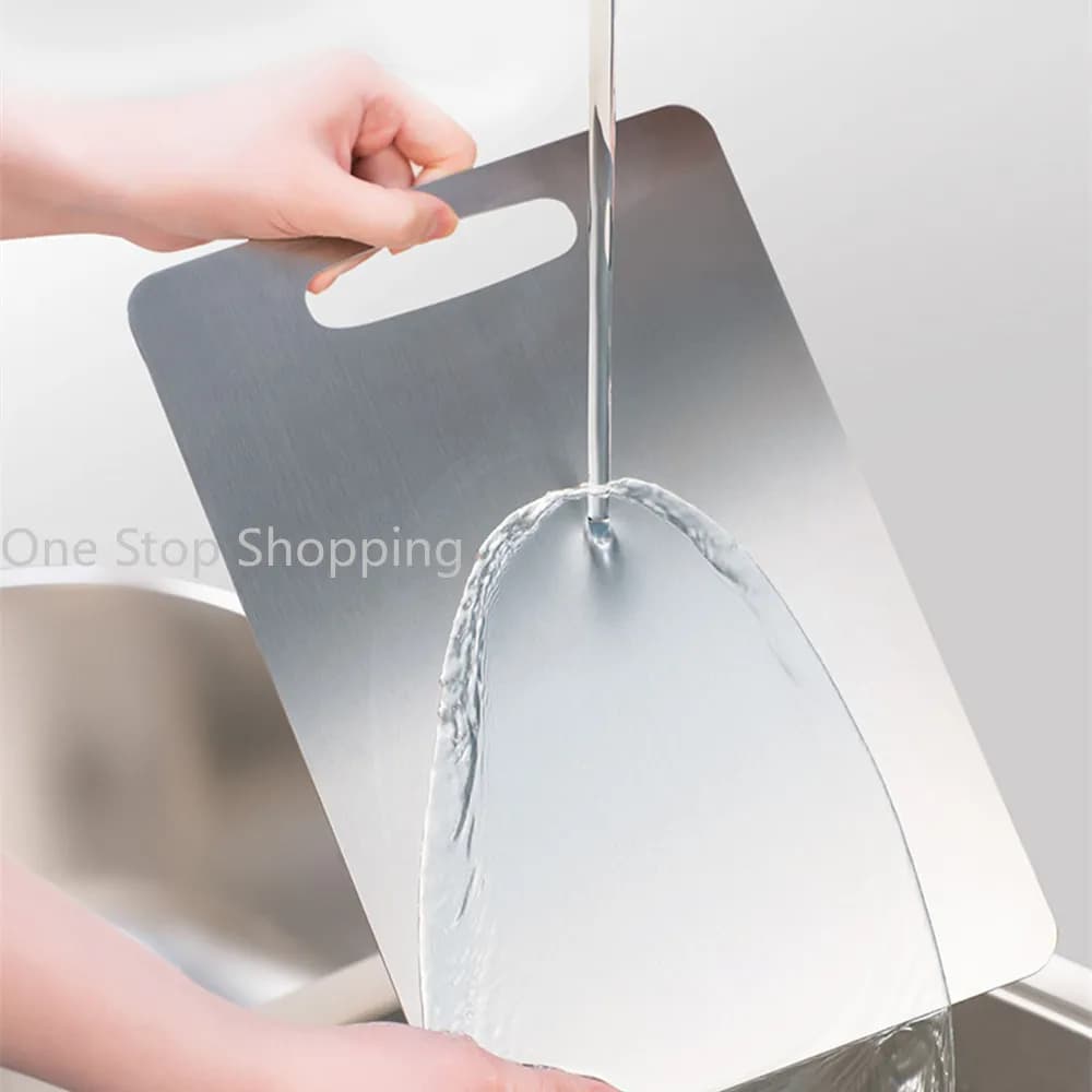 Set tagliere da cucina da piccolo a extra large, tagliere da macellaio reversibile con impugnatura, tagliere da cucina