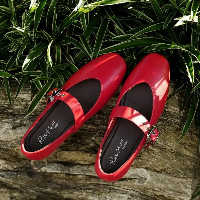 Women's Retro Style Single Buckle Fashion Mary Jane Shoes Round Toe New Versatile Comfortable Flats