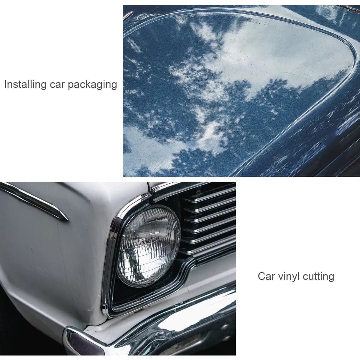 Kit Professionale da 11 Pezzi per Applicazione Pellicole Auto, Strumenti per Installazione Adesivi e Pellicole Oscuranti, Squeegee e Taglierina