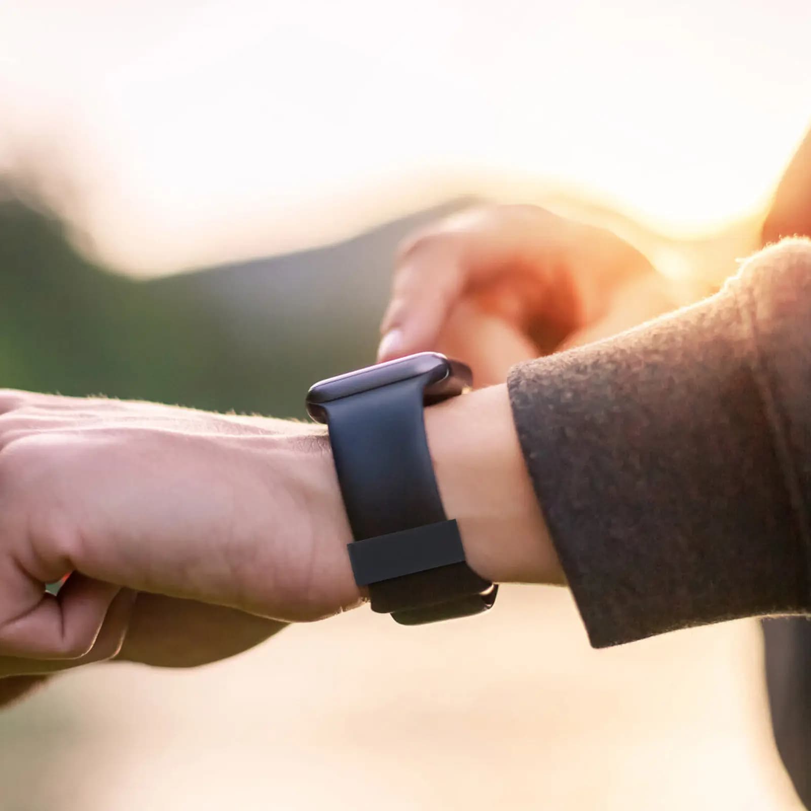 6 Pezzi Anelli in Silicone Premium per Cinturini di Orologi, Anelli di Fissaggio per Cinturini di Smartwatch, Facili da Applicare e Comodi