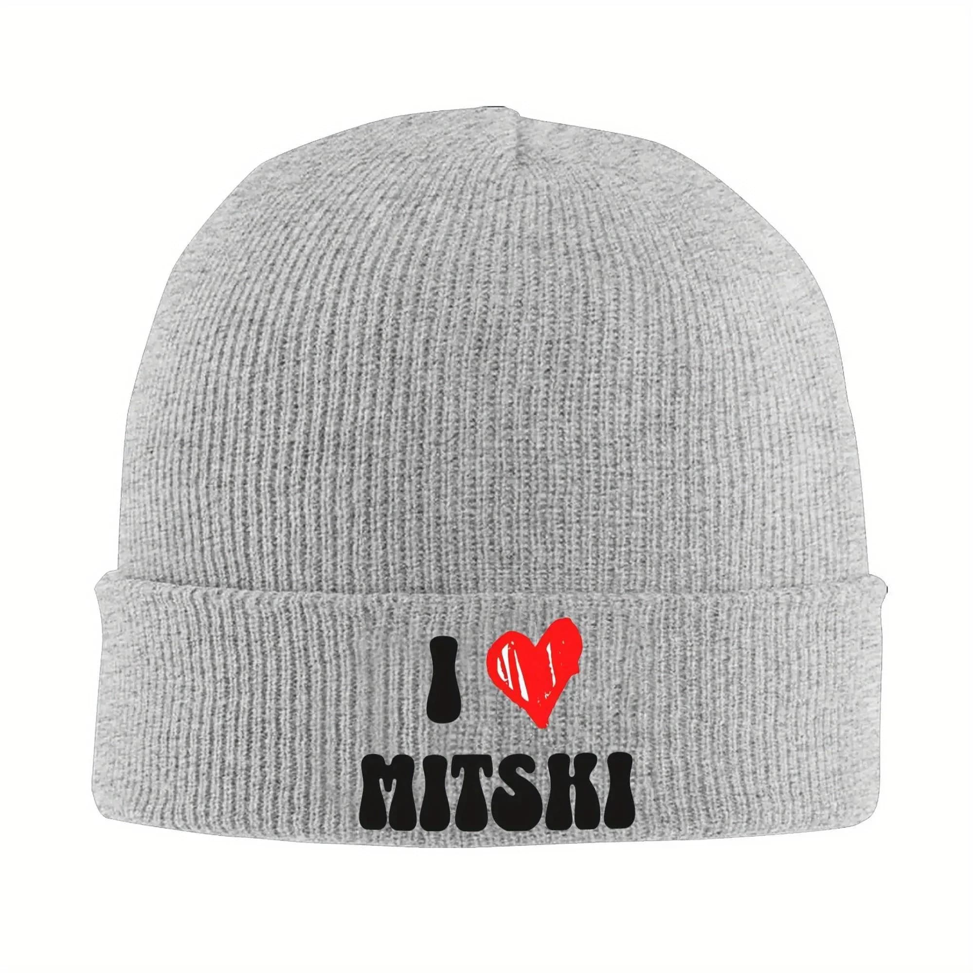 I Love Mitski Accessori Cappello a cuffia invernale per donna Uomo Cappelli a cuffia con teschio lavorato a maglia