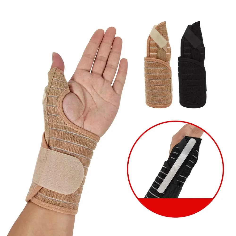 Protezione Carpalica per Tendinite, Distorsioni, Artrite, Supporto per Mano, Polso e Pollice, Tutore per Pollice, Protezione per Polso