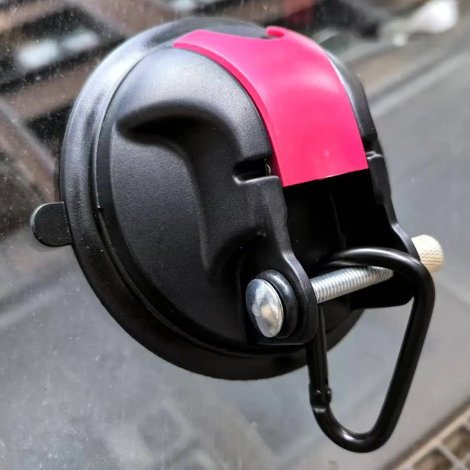 Ganci a ventosa resistenti con ventose 2X grandi, ganci a ventosa per impieghi gravosi per finestre in vetro, doccia, parete, organizer, gancio di fissaggio e ancoraggio