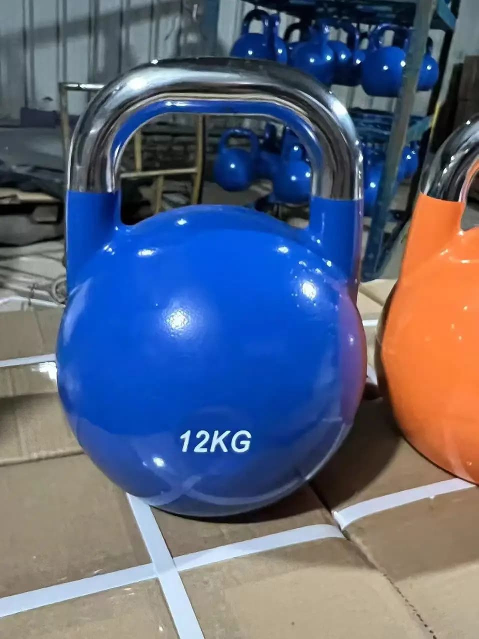 Fitness Equipment for Home, Kettlebell and Stainless Steel Manubrie for Men and Women, for Lifting Weights and Training