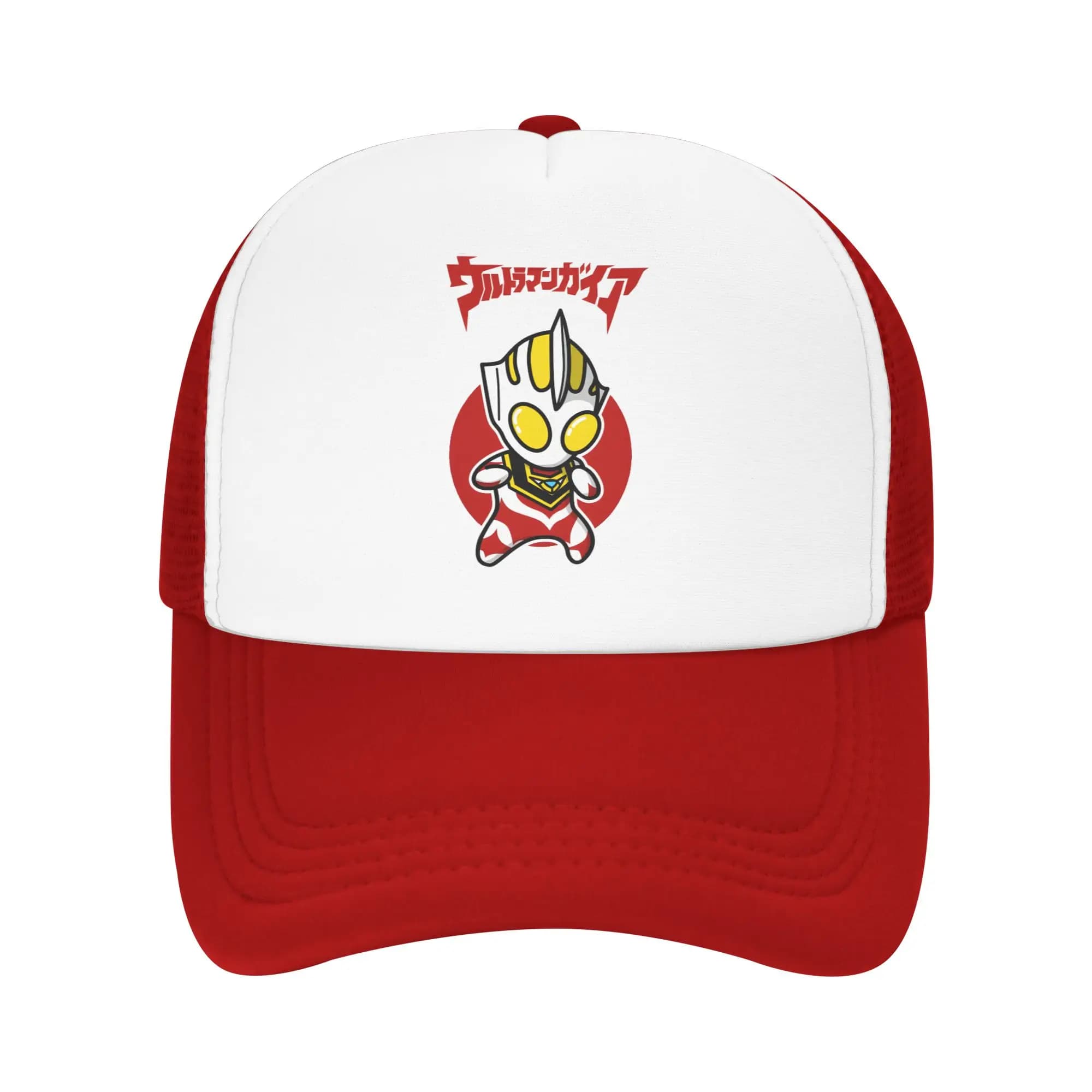 Ultramans Trucker Hat For Men Women Summer Cooling Mesh Side Caps Hats Adjustable Fit For Casual Wear