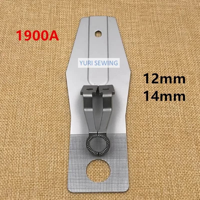 JUKI LK-1900A foro tondo 12mm/14mm piastra ago e pulsante piede pressione foro macchina macchina da cucire industriale pezzi di ricambio