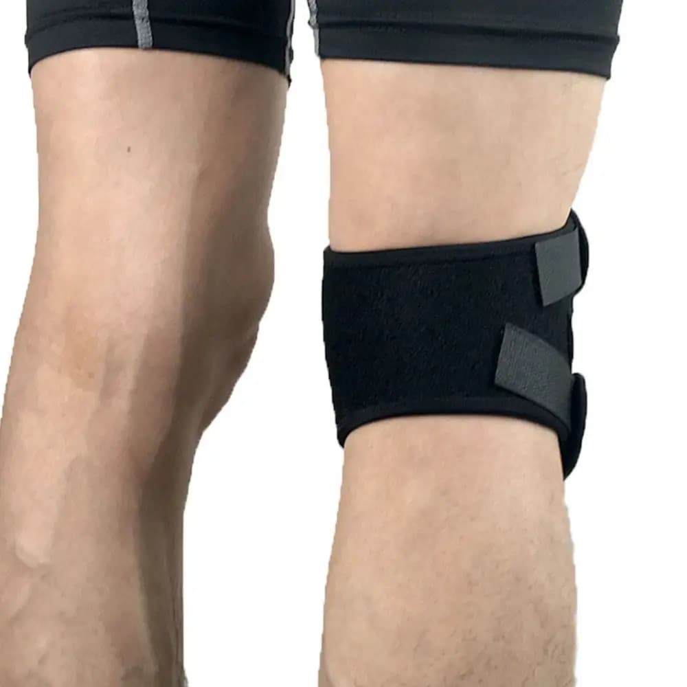 Booster Pressure Fitness Corsa Arrampicata Tendine Lesioni Cinghia Ginocchiere adatte per basket Sport Ginocchiera Ginocchiera