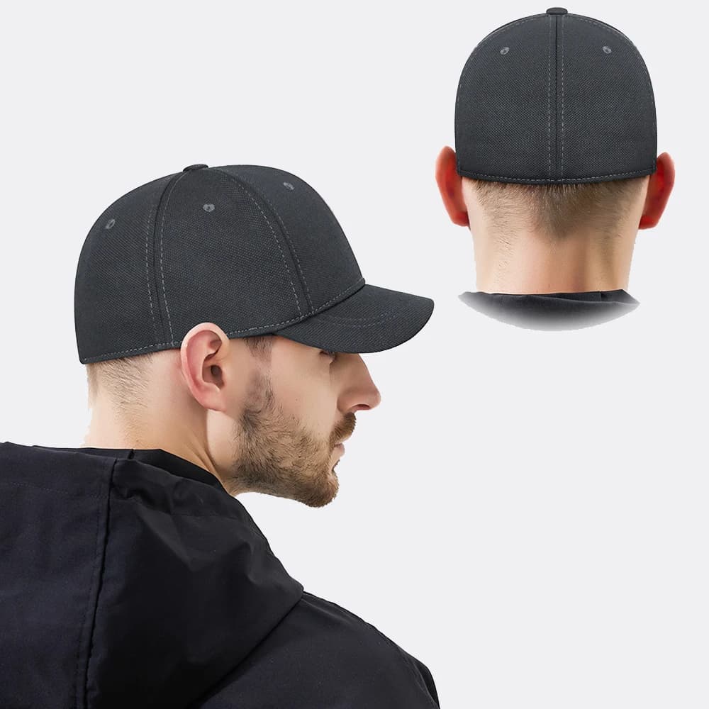 Nuovi Cappellini con Visiera Corta, Elastici, Chiusi Dietro, Aderenti, da Ciclismo, Tinta Unita, Stile Trucker, Uomo Donna, Hip Hop, Baseball, Snapback, Protezione Solare, Era