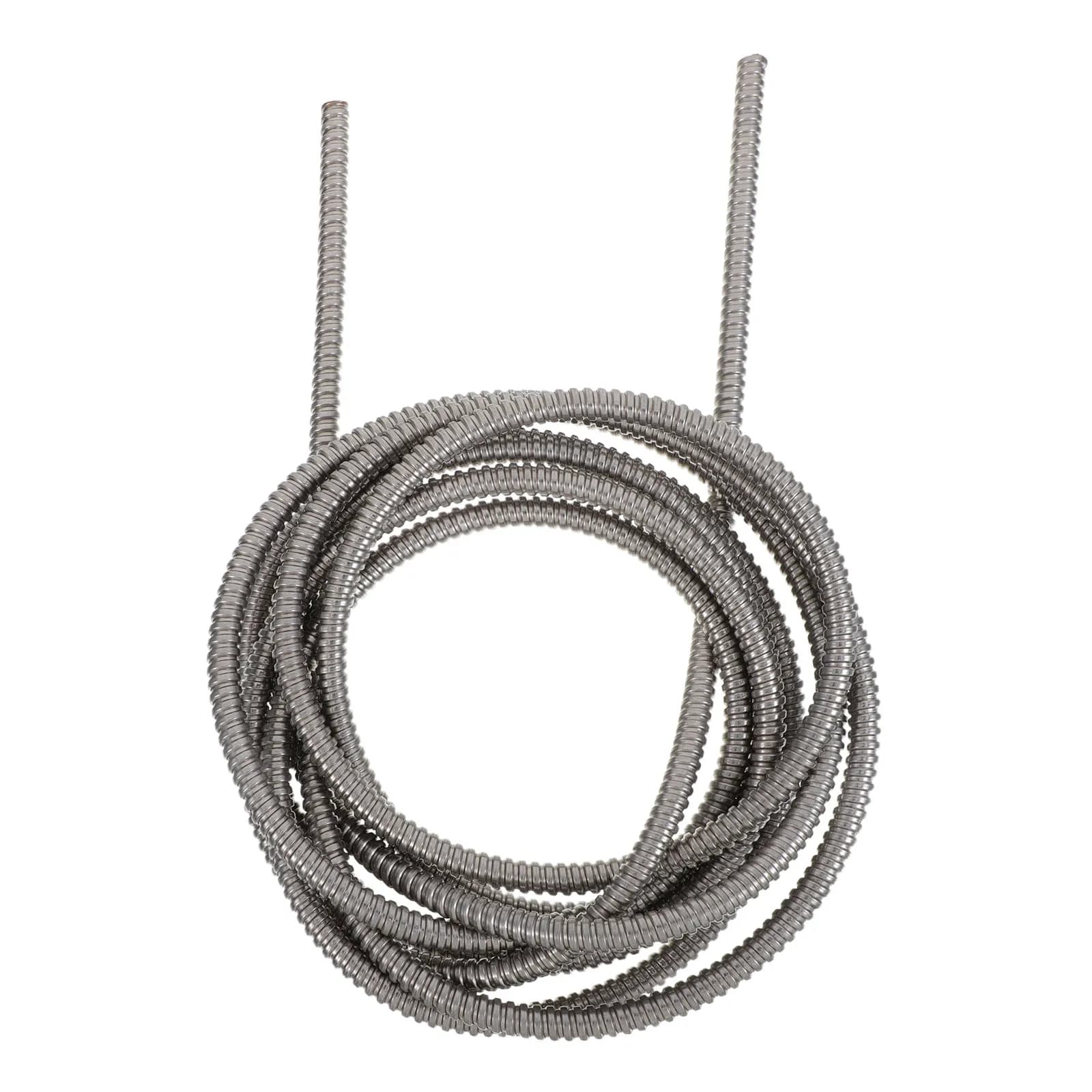 5Mm Stainless Steel Cable Protector Sleeve Flexible Conduit Tube Cable Management Sleeve Pipe Cover for Home Industrial Use