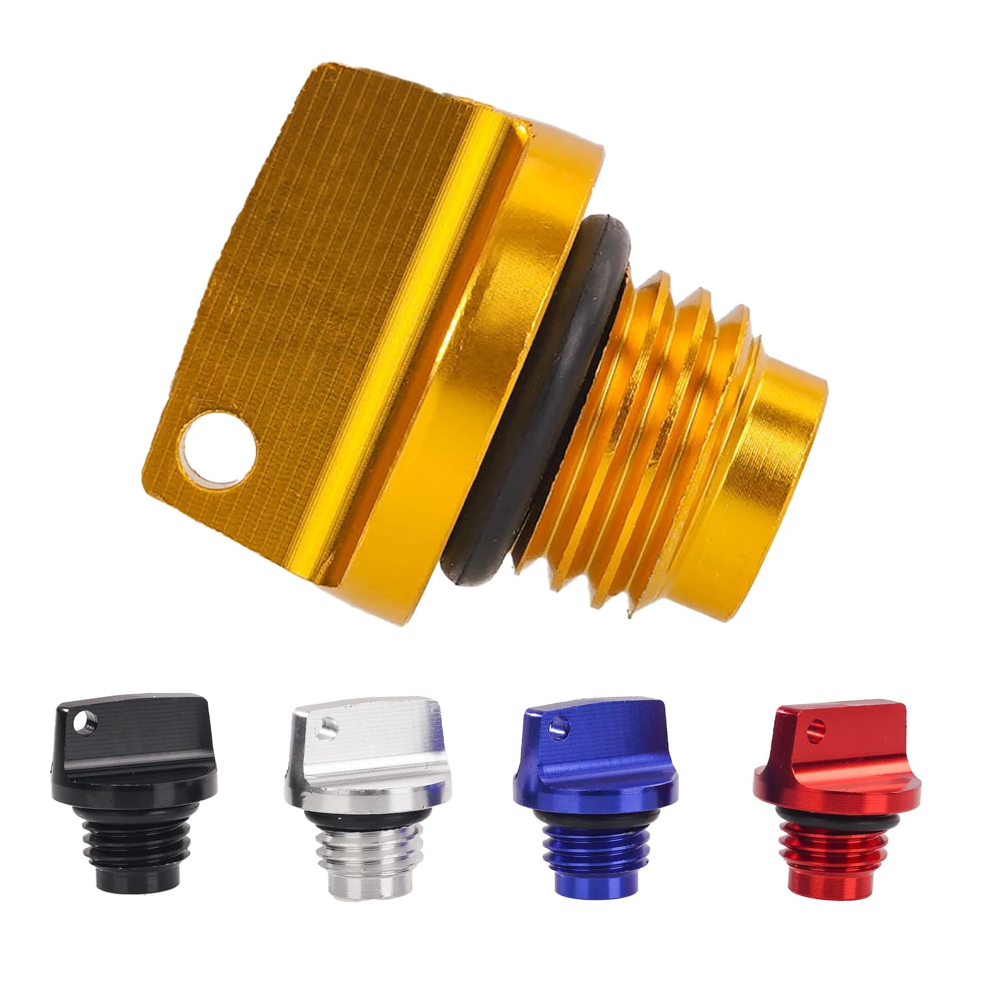 Universal CNC Oil Cover Motorcycle Oil Aluminum Alloy Cover Screw CNC Aluminum Engine Oil Universal Chassis Cover
