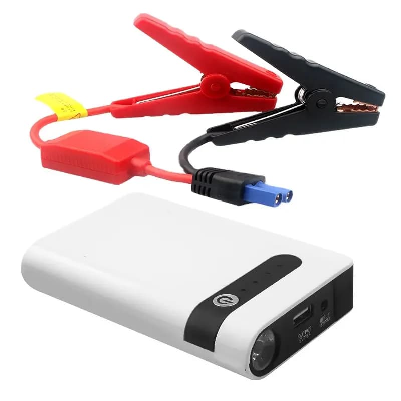 Caricabatterie portatile per auto 12000mAh 12V/24V, avviatore di emergenza, power bank, luce LED, uscita 1000A per camion/moto, certificato CE/FCC/RoHS