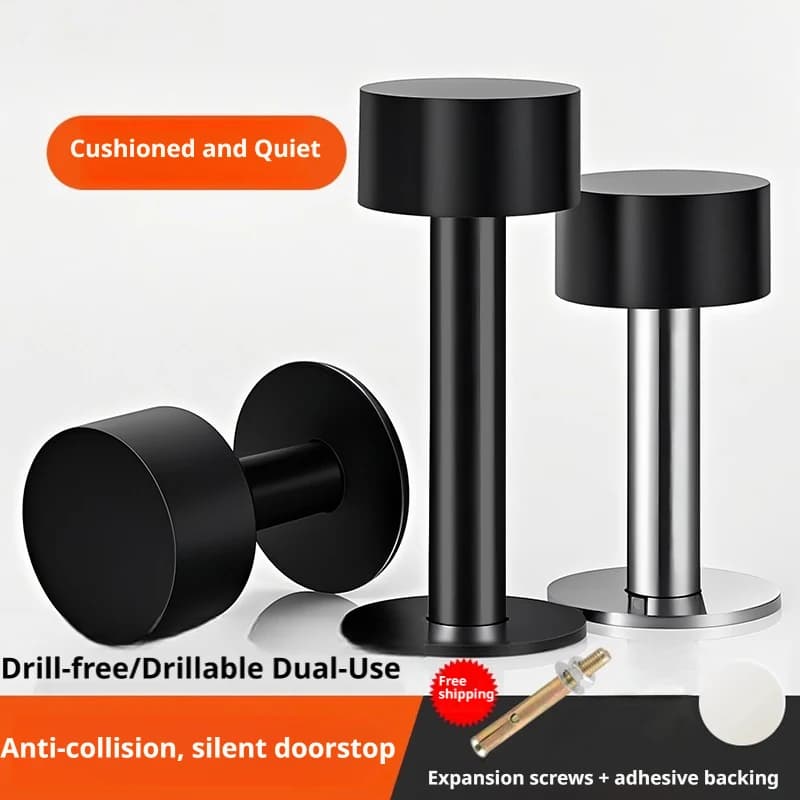 Self Adhesive Heavy Duty Non Punch Rubber Stopper Door Stopper Rubber Floor Protector Door Stop