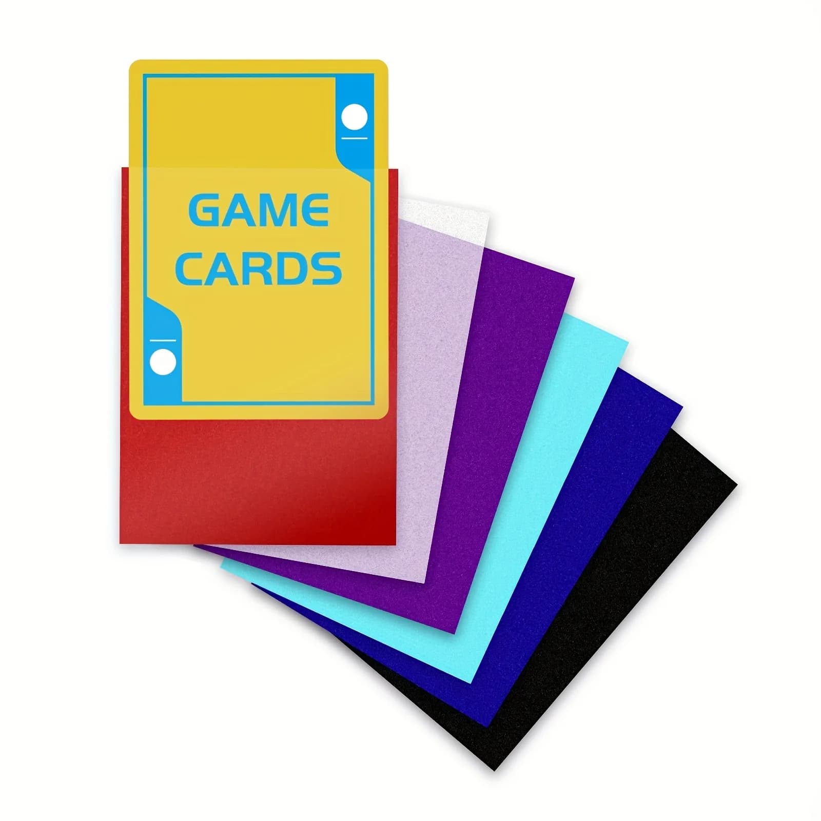 Buste per carte da 100 pezzi, buste per carte opache per carte collezionabili di dimensioni standard, compatibili con le carte Magic Yugioh e TCG 6691