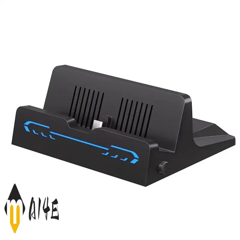 Docking station per caricabatterie per interruttori per accessori Nintendo Switch OLED/Switch, docking station per TV portatile con adattatore 4K