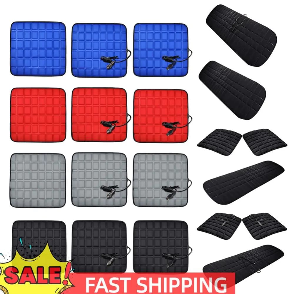 Protective cushion for electric heating Cover for heated car Universal chair cushion for rear front seat for anti-slip car