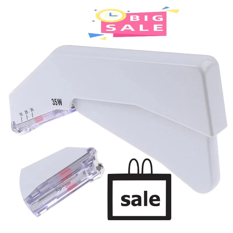 Macchina per cucire la pelle in acciaio inossidabile adatta per chirurgia Cucitrice medica monouso per pelle da 35 W Cucitrice per sutura Speciale chirurgica