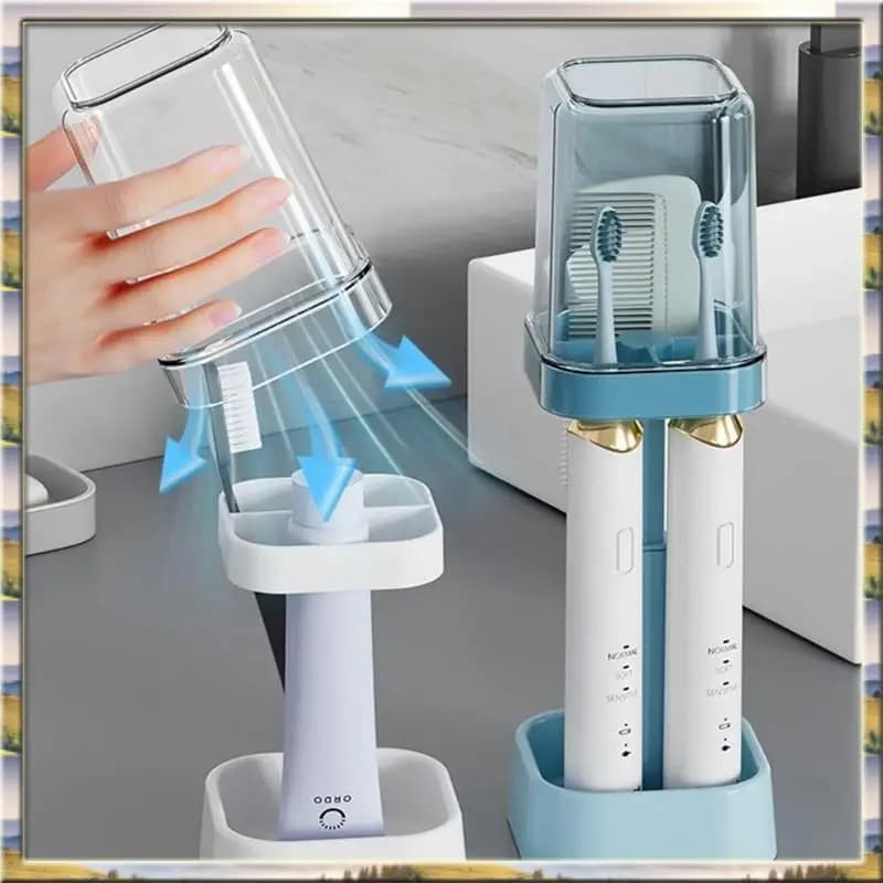 DHDL Toilet brush holder, Vertical toothbrush holder for home use, Electric toothbrush holders for dorm, Teeth cup