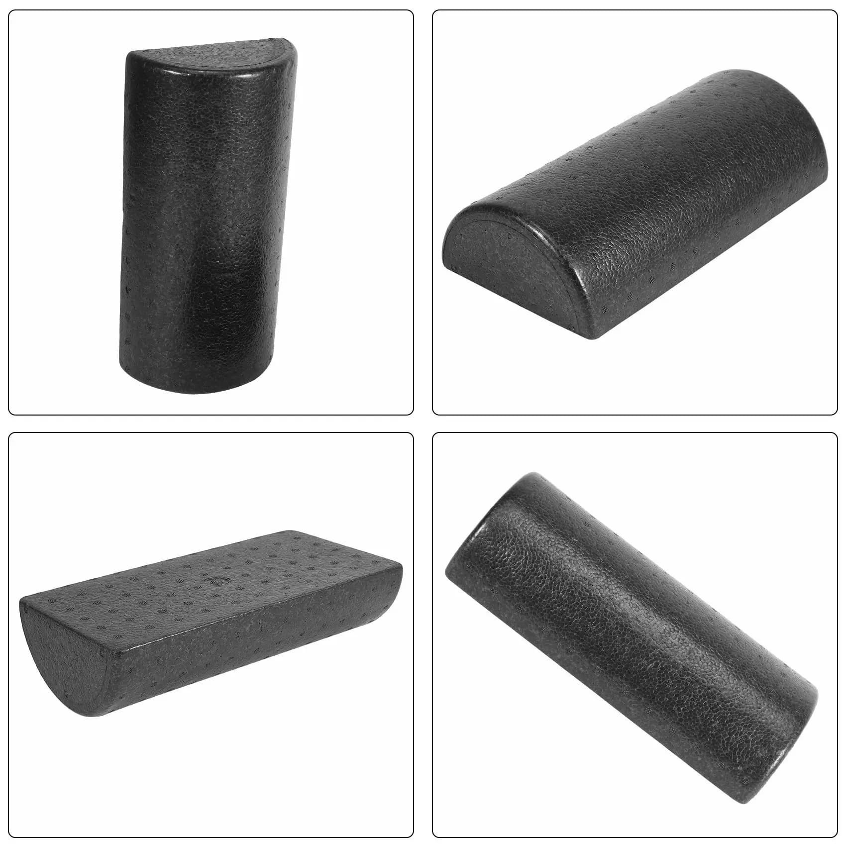 SLQZT 1 pair of 30 cm semicircular foam rollers for yoga, pilates, sport, fitness equipment, balance, yoga blocks